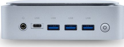 Mini PC Wortmann TERRA 1009923, Intel Core i5 gjenerata 12, 8GB RAM, SSD 500GB, ngjyrë argjendtë