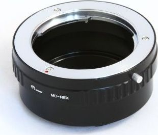 Adapteri i objektivit Pixco MD në Sony NEX E, metal, i zi