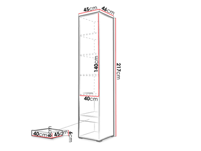 Kabinet CONCEPT PRO CP-07,