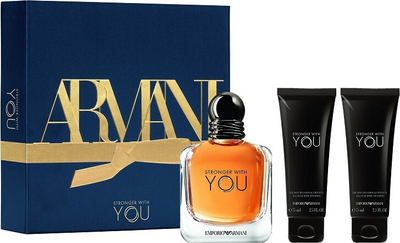 Eau de Toilette Armani Emporio Armani Stronger With You, 50 ml + xhel dushi 2 x 75 ml