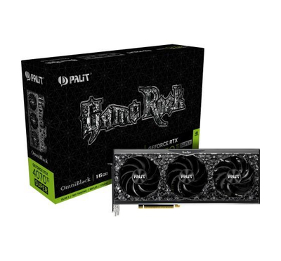 Графичка картичка Palit GameRock OmniBlack GeForce RTX 4070 Ti SUPER, 16GB GDDR6X, црна