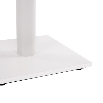Bazë tavoline HM METAL BASE HM421.12, metal, 40x40x72 cm, e bardhë mat