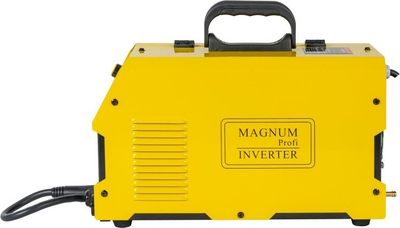 Aparat saldimi Magnum MIG 240 Pulse Synergy, inverter MIG MAG, me ekran dixhital, i verdhë