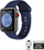 Rrip Crong Liquid për Apple Watch Band, 42/44mm, i kaltër i errët
