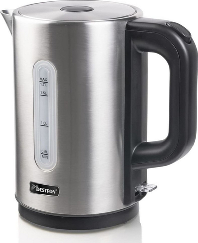 Vluese uji Bestron AWK800STE, 2200W, 1.7L, e argjendtë
