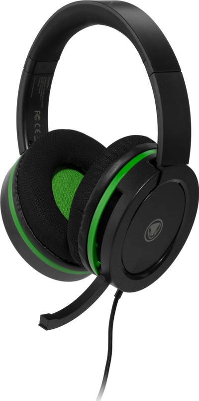 Kufje gaming Snakebyte Head:Set X Pro, 50mm, me mikrofon, jeshile