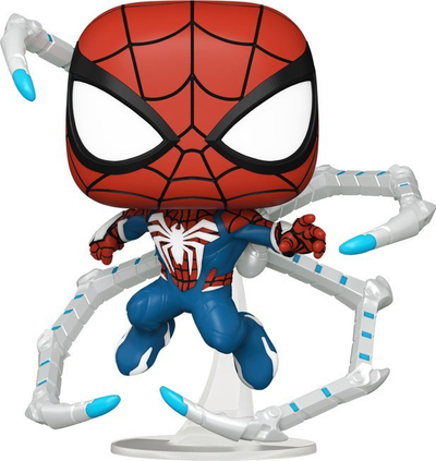 Figurinë Funko Pop Spider-Man 2 Peter Parker Advanced Suit, vinil, 10cm, shumëngjyrëshe