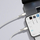 Kabllo USB Baseus CATLJK-B02, USB C në Lightning, 2m, e bardhë