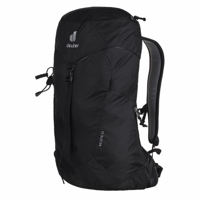 Çantë shpine hiking Deuter AC Lite 16, 16L, sistem Aircomfort, e zezë