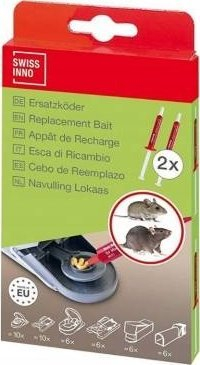 Karrem zëvendësues për kurthe minjsh SUPERCAT, paketim 2 x 3 g, kuti 10 copë