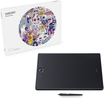 Графички таблет Wacom Intuos Pro L, 311 x 216 mm, USB Bluetooth, црн