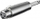 Adapter mikrofonik PremiumCord, XLR femër në Jack 6.3mm mono mashkull, ngjyrë argjendi