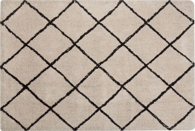 Tapet shaggy ADALAR Beige, 140 x 200 cm, bezhë