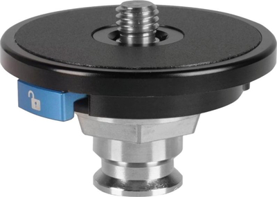 Pllakë montimi Sirui Quick Release për monopod P 325 424FS L, për seri PF, e zezë