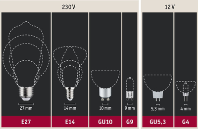 Llambë LED Paulmann Candle E14, 4.7W, 2500K, ngjyrë ari, e zbehshme
