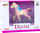 Figurine koleksionuese unicorn, 8 cm, ngjyrë vjollce shumëngjyrëshe