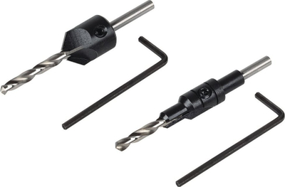 Stërvitçe qendrore me fazetim Wolfcraft 4.5 - 16 mm, HSS, për hekur
