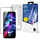 Xham mbrojtës 3MK HardGlass Max për iPhone 16 Pro edhe iPhone 17, me aplikator, transparent