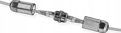 Lidhës rrjeti VALUE 21.99.3007, CAT 6a, industrial, gri
