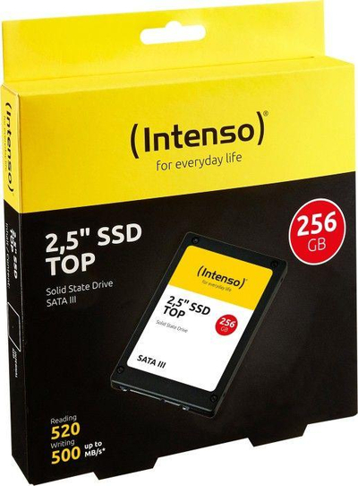 Disk SSD Intenso, 256GB, 2.5" SATA III