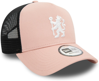 Kapele New Era 9FORTY E-Frame Trucker Chelsea FC Lion Crest, e rregullueshme, rozë pastel