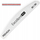 Set lima thonjsh Premium Half moon Boat Zebra, grit 80 80, 10 copë, gri