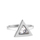 Storm TRYLA RING SILVER SIZE P