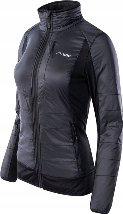Bluza fleece për goca Elbrus Nahan WOS, teknike për hiking, madhësia XL, e zezë