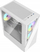 Kuti kompjutri gaming Captcha, ATX, me ventilatorë RGB, e bardhë