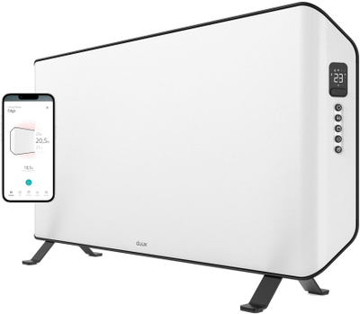 Ngrohës konvektor Duux DXCH15 Edge, 2000W, WiFi, i bardhë