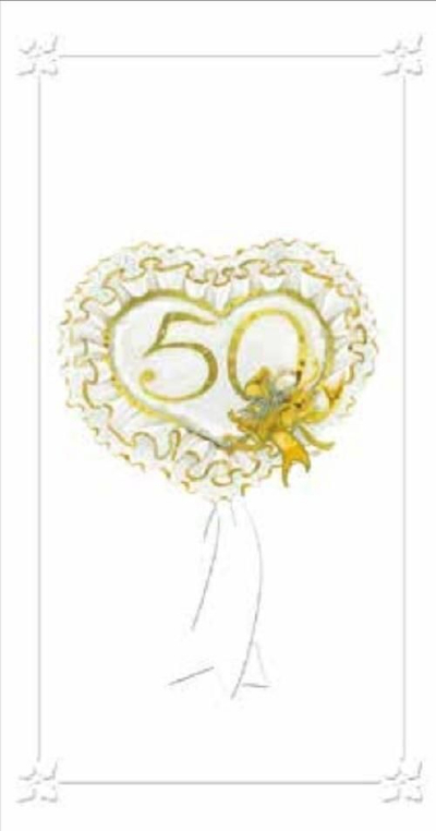 Kartolinë G06 Anniversary, 25 vjet, 10x23 cm, me zarf