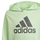 Bluzë me kapuç për fëmijë Adidas Big Logo Hoodie Jr IS2591, pambuk i butë, me xhep kangur, mint