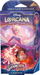 Set letra loje Disney Lorcana Shimmering Skies, starter deck display, 8 kuleta, shumëngjyrësh