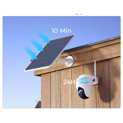 Соларен панел Reolink Solar Panel 3W, 12W, бел
