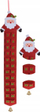 Dekor Krishtlindjesh Home Styling Collection Santa Claus, figurë dekorative, shumëngjyrësh