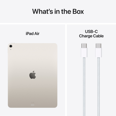 Apple iPad Air (M3), 13", Wi-Fi, 512GB, Starlight