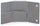 Mbajtëse kartash Piquadro Blue Square, RFID, lëkurë, gri