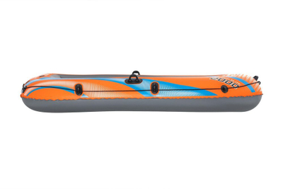 Varkë e frymë Bestway Kondor Elite 2000, 1 person, 1.96m x 1.06m, portokalli blu gri