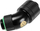 Lidhës uji BitsPower BP-MB45R2CPF-CC3V2, 45°, 10/16mm, 1/4", i zi matte