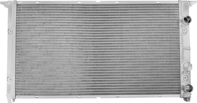 Radiator uji Sport për Volkswagen Golf III, alumini 40mm, 1994-1998, argjendtë