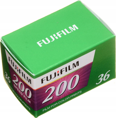 Film fotografik Fujifilm 200 EC 135, ISO 200, 36 poza, me ngjyra