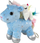 Lodër pelushi Leantoys Unicorn Sleeper, me melodi gjumi, unikorni blu