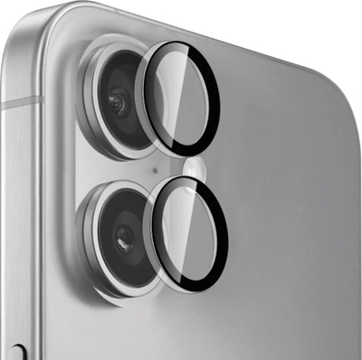 Mbrojtës xhami për kamerë Puro Individual, për iPhone 16 16 Plus, 2 copë, transparent
