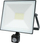 Reflektor LED Volteno STAR, 20W, me sensor lëvizje, i zi
