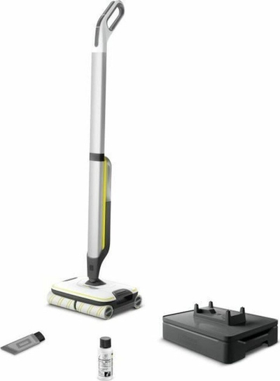 Pastrues dyshemeje Kärcher FC 7 Cordless, pa kabllo, për dysheme të forta, i verdhë