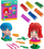 Set plasteline Imagine Funny Children Clay Set, 23 pjesë, me aksesore flokësh, shumëngjyrësh