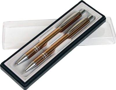 Set stilolaps automatik dhe laps mekanik Sadpex 451010, metal alumini, 0.7mm dhe 0.5mm, blu