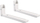 Mbajtës muri universal Gembird WM U30 01 W, çelik, 30 kg, i bardhë