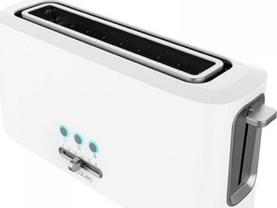 Toster Cecotec Toast&Taste 10000 Extra, 4 feta, 1630W, i bardhë