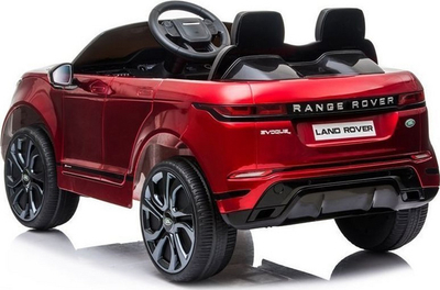 Vetura elektrike për fëmijë Range Rover Evoque, 12V, telekomandë 2.4G, e kuqe metalike
